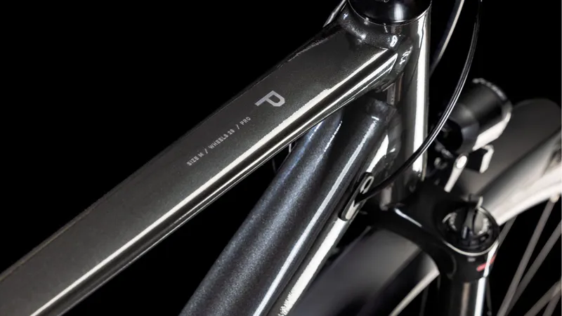 Cube Kathmandu Pro Hybrid Bike 2025 in grey lunar-1