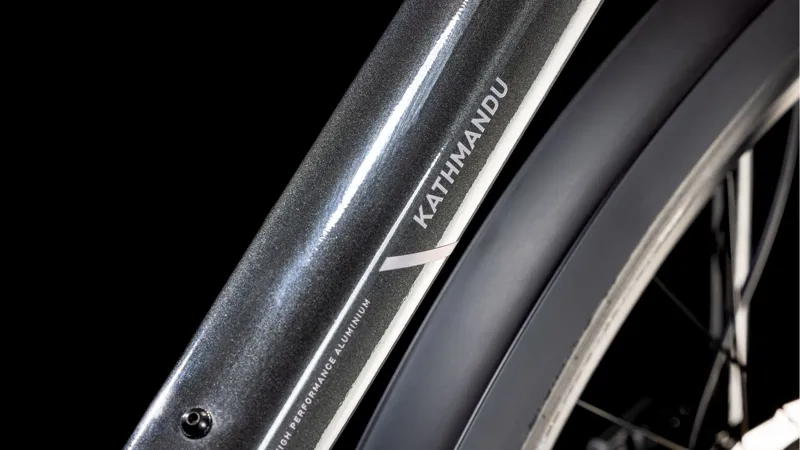 Cube Kathmandu Pro Hybrid Bike 2025 in grey lunar-2