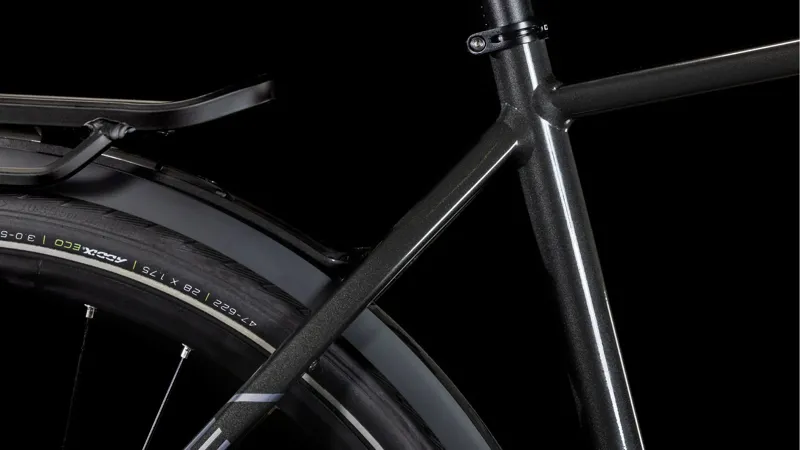 Cube Kathmandu Pro Hybrid Bike 2025 in grey lunar-4