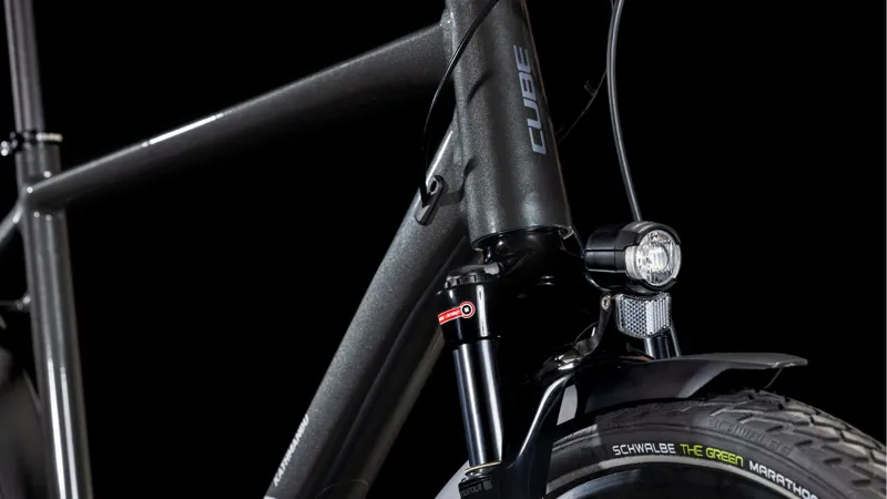 Cube Kathmandu Pro Hybrid Bike 2025 in grey lunar-5