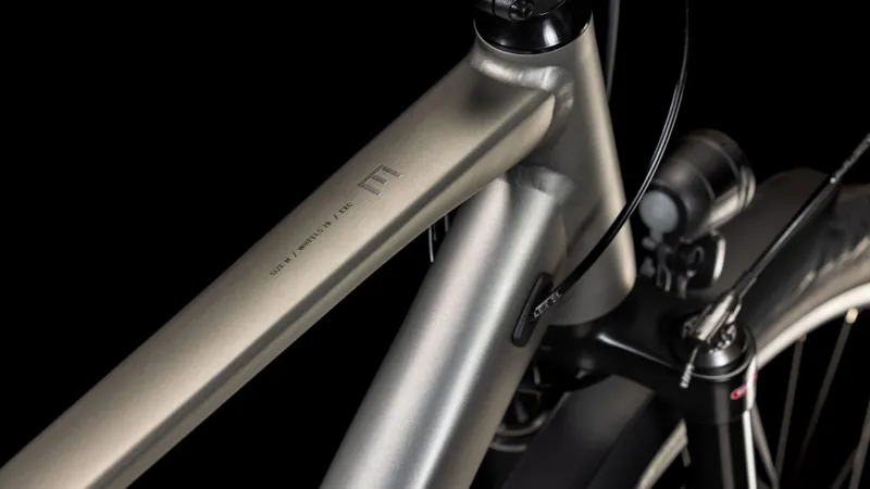 Cube Kathmandu Exc Hybrid Bike 2025 in Grey Black-2