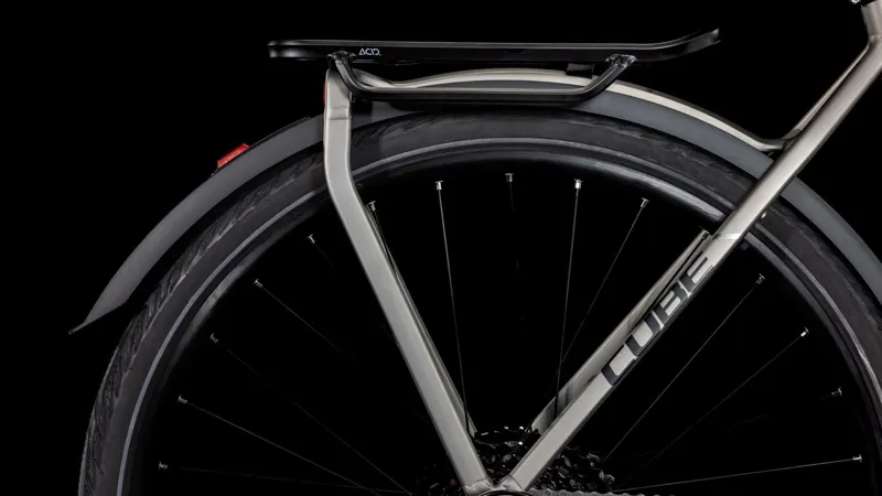 Cube Kathmandu Exc Hybrid Bike 2025 in Grey Black-6