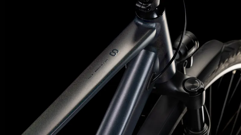 Cube Kathmandu SLX Hybrid Bike 2025 in night sky ink-1