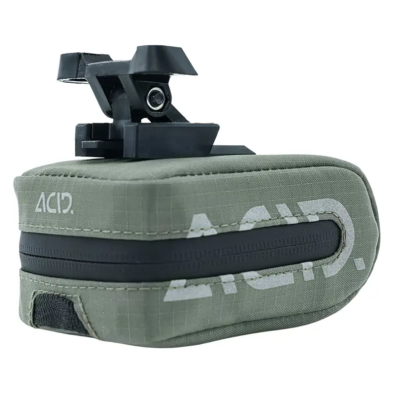 Balfes Bikes Acid click Saddle Bag in Olive - XS | Free postage over £30, £10 off first order, price match & 0% finance.