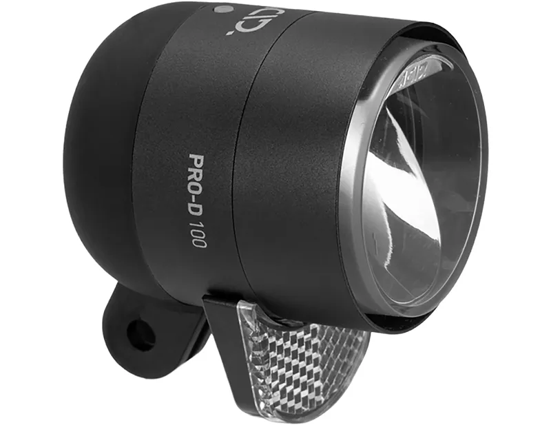 Balfes Bikes Acid Dynamo Front Light Pro-D 100 in Black | Free postage over £30, £10 off first order, price match & 0% finance.