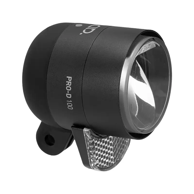 Balfes Bikes Acid Dynamo Front Light Pro-D 100 in Black | Free postage over £30, £10 off first order, price match & 0% finance.