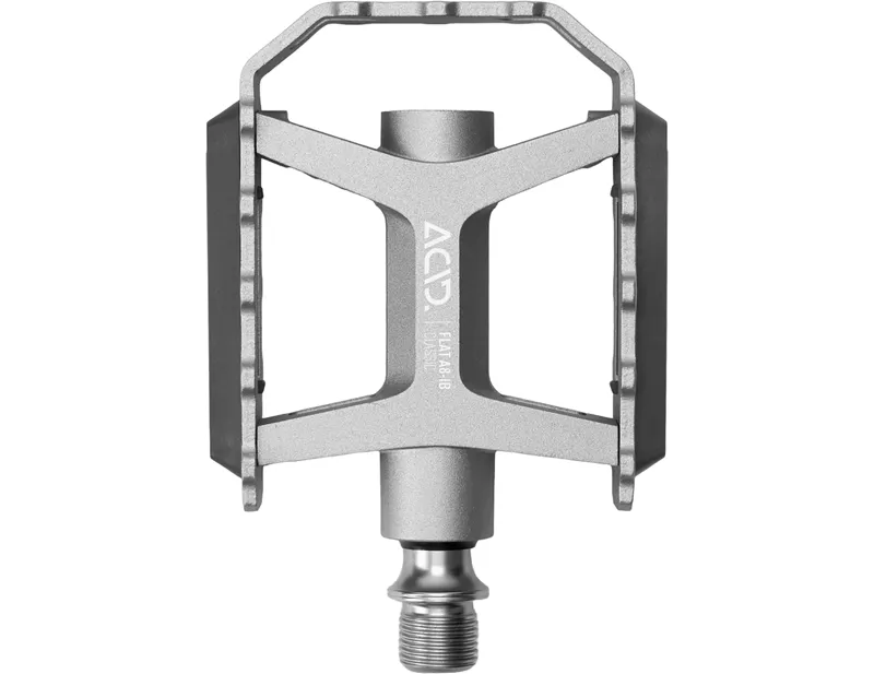 Balfes Bikes Acid ACID A8-IB Classic flat Pedals in Silver | Free postage over £30, £10 off first order, price match & 0% finance.