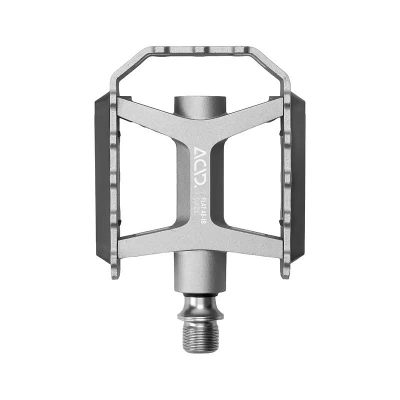 Balfes Bikes Acid ACID A8-IB Classic flat Pedals in Silver | Free postage over £30, £10 off first order, price match & 0% finance.