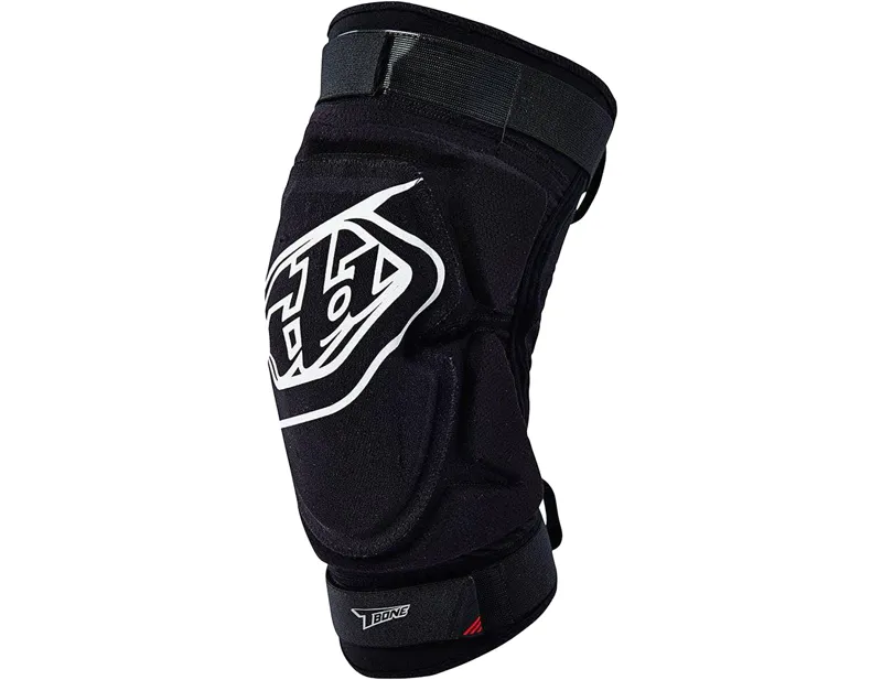 Balfes Bikes Troy Lee Designs T-Bone Knee Guard in Black | Free postage over £30, £10 off first order, price match & 0% finance.