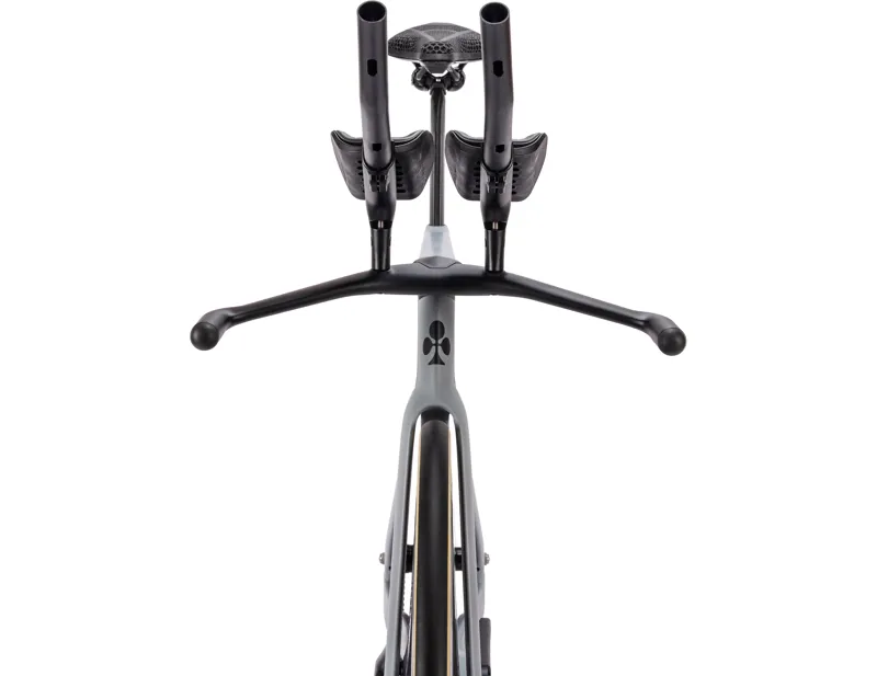 Colnago T1RS Disc 2026 Carbon Track Bike Pursuit Aero Bar Campag in Grey-3
