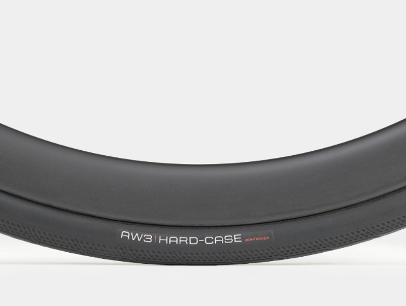 Bontrager AW3 Hard-Case Road Tyre 700x38c in Black-2