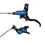 Hope Brake EVO GR4 - No Rotor - BRAIDED - Left Hand in Black/Blue