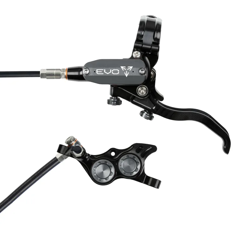 Hope Brake EVO TR4 - No Rotor - Right Hand in Black/Smoke