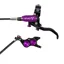 Hope Brake EVO TR4 - No Rotor - Right Hand in Black/Purple