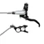 Hope Brake EVO TR4 - No Rotor -  BRAIDED - Left Hand in Black/Silver