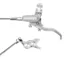Hope Brake EVO TR4 - No Rotor -  BRAIDED - Left Hand in Silver/Silver