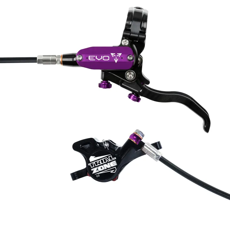 Balfes Bikes Hope Brake EVO Trial Zone No.9 - No Rotor - Right Hand in Purple | Free postage over £30, £10 off first order, price match & 0% finance.
