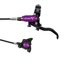 Hope Brake EVO X2 Flat Mount - No Rotor - Right Hand in Black/Purple