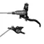 Hope Brake EVO X2 - No Rotor -  BRAIDED - Left Hand in Black/Smoke
