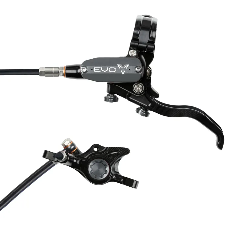 Hope Brake EVO X2 - No Rotor - Left hand in Black/Smoke