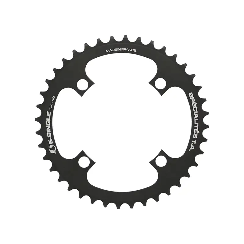 Balfes Bikes Ta 104pcd E-Single E-Bike Chainring 40t in Black | Free postage over £30, £10 off first order, price match & 0% finance.