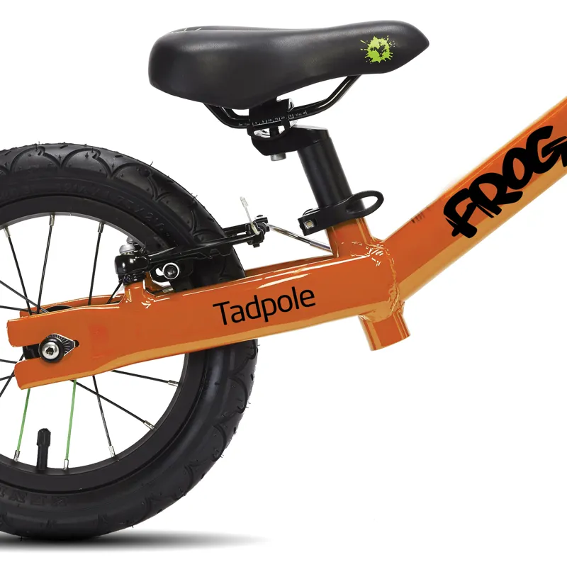 Frog Tadpole Balance Bike 12 inch Wheel 2023 in Orange-2