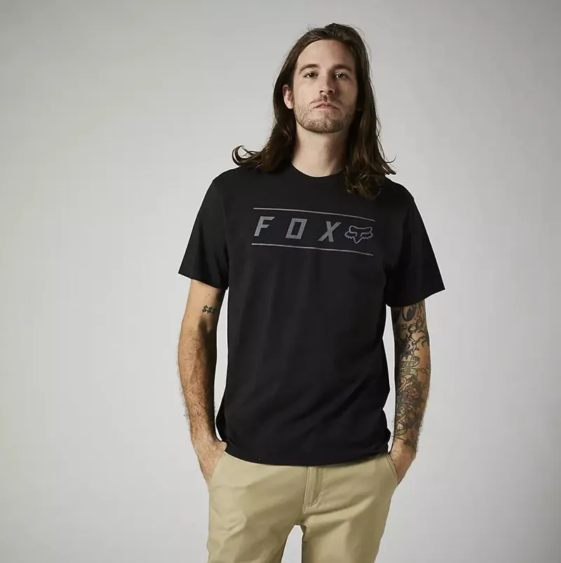 Fox Racing Clothing Pinnacle SS Premium Tee in Black