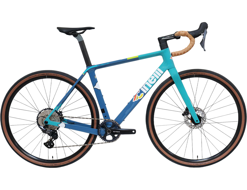 Cinelli King Zydeco II GRX Gravel Bike 2026 in Bayou Blue