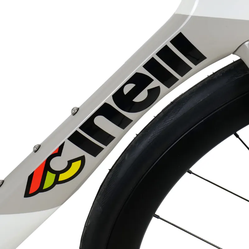 Cinelli Aeroscoop Ultegra Di2 Magene Powermeter Road Bike 2027 in Coral White-2