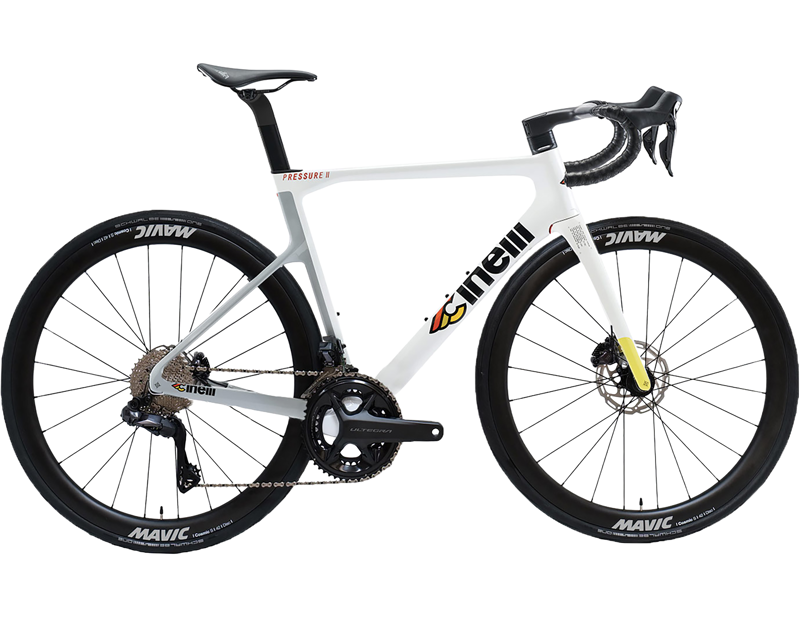 Cinelli Pressure II Ultegra DI2 Road Bike 2026 in White