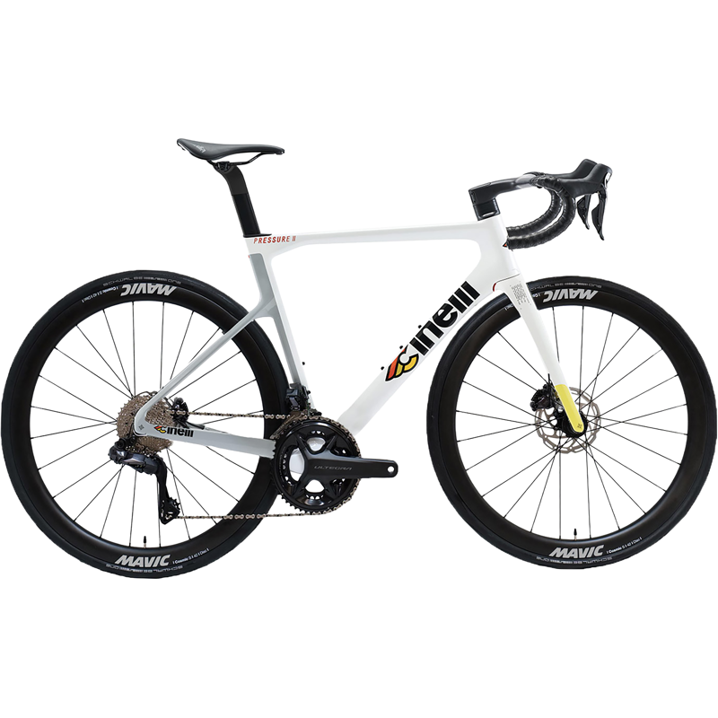 Balfes Bikes Cinelli Pressure II Ultegra DI2 Road Bike 2026 in White | Free postage over £30, £10 off first order, price match & 0% finance.