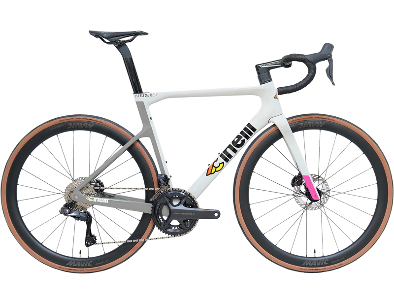 Cinelli Pressure II Ultegra DI2 Road Bike 2026 in Grey