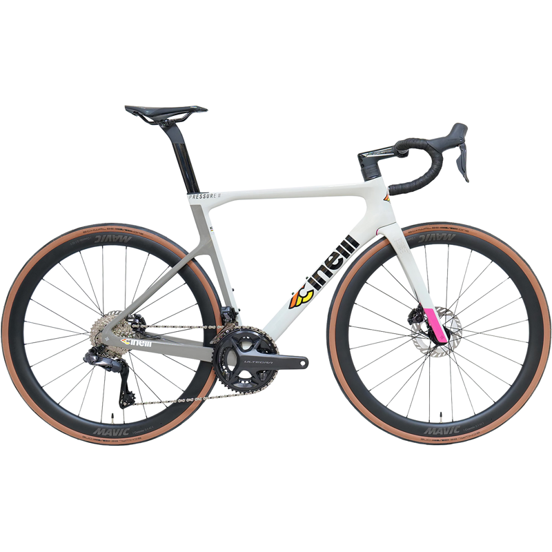 Balfes Bikes Cinelli Pressure II Ultegra DI2 Road Bike 2026 in Grey | Free postage over £30, £10 off first order, price match & 0% finance.