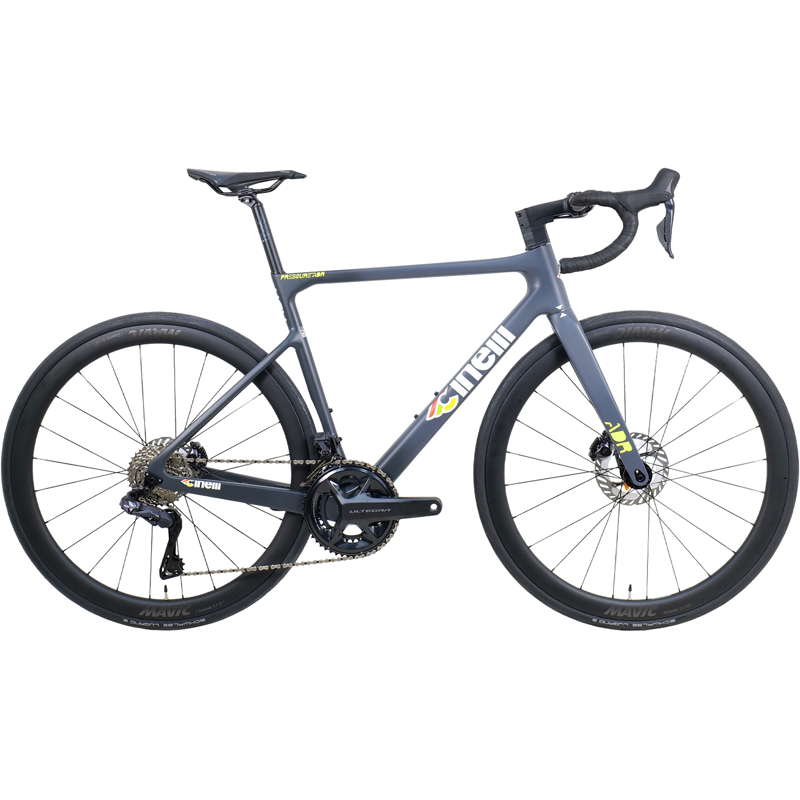 Balfes Bikes Cinelli Pressure ADR 105 Di2 Cosmic Wheels Magene Powermeter Road Bike 2027 in Double Grey | Free postage over £30, £10 off first order, price match & 0% finance.