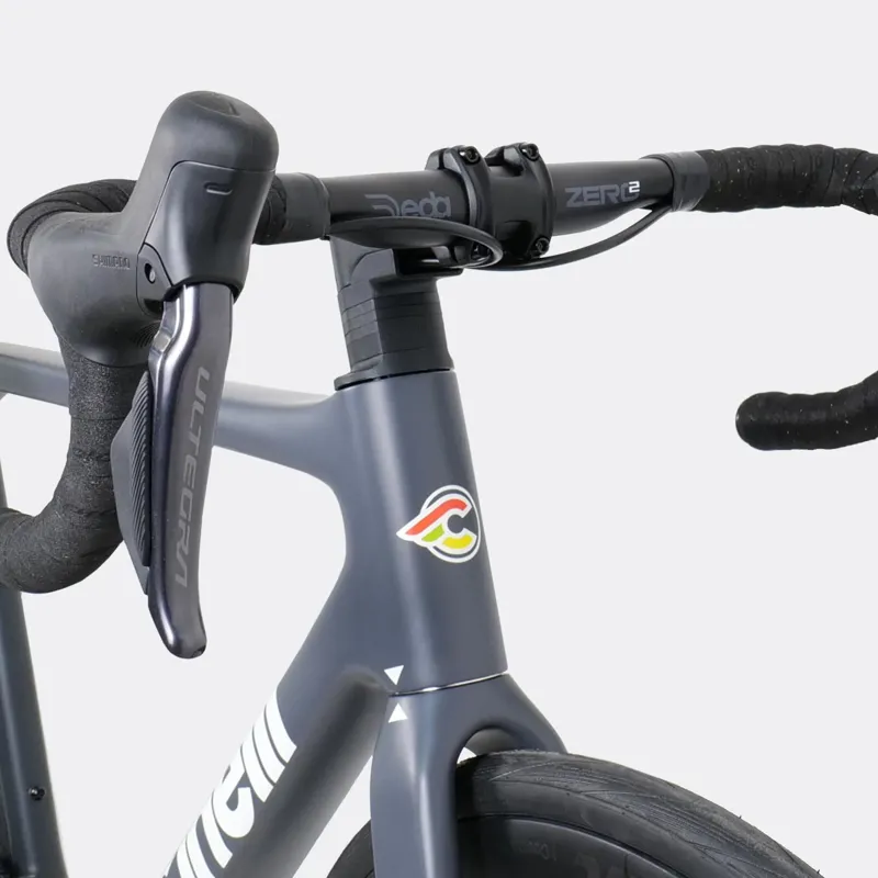 Cinelli Pressure ADR Ultegra Di2 Magene Powermeter Road Bike 2027 in Double Grey-5