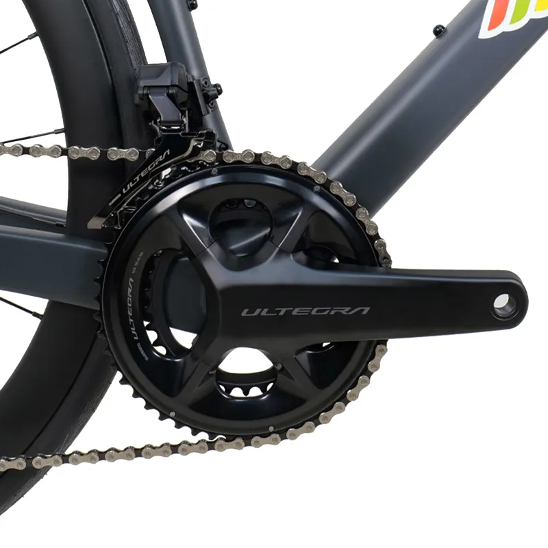 Cinelli Pressure ADR Ultegra Di2 Road Bike 2026 in Double Grey-6