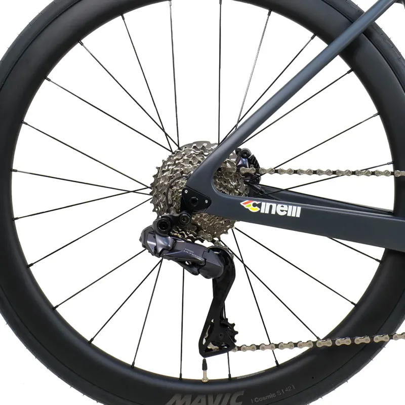 Cinelli Pressure ADR Ultegra Di2 Magene Powermeter Road Bike 2027 in Double Grey-8