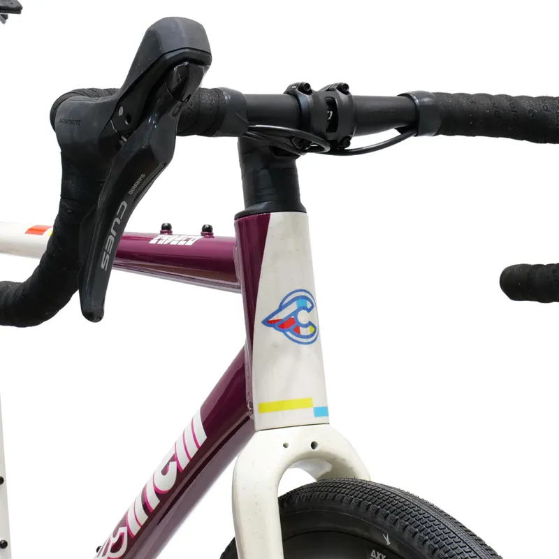 Cinelli Zydeco Washboard Sport Cues 11x Gravel Bike 2027 in Burgundy-3
