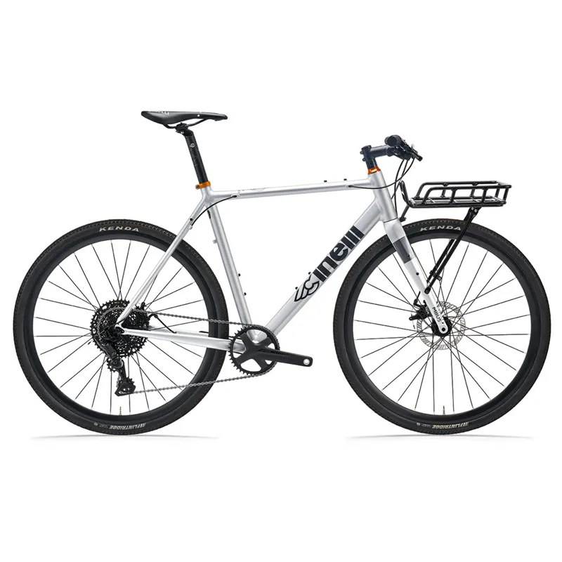 Cinelli Zydeco Bootleg Hybrid Bike 2026 In Silver-1