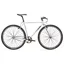 Cinelli Tutto Plus Flat Bar Single Speed Hybrid Bike 2025 in Silver