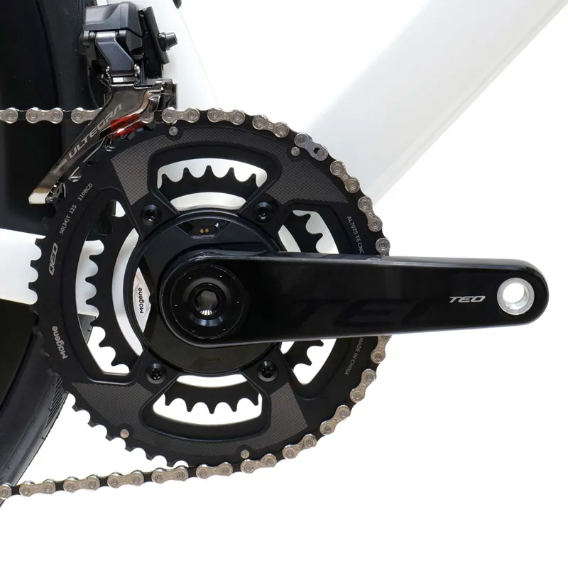 Cinelli Pressure II Ultegra DI2 Magene Powermeter Road Bike 2027 in White-1