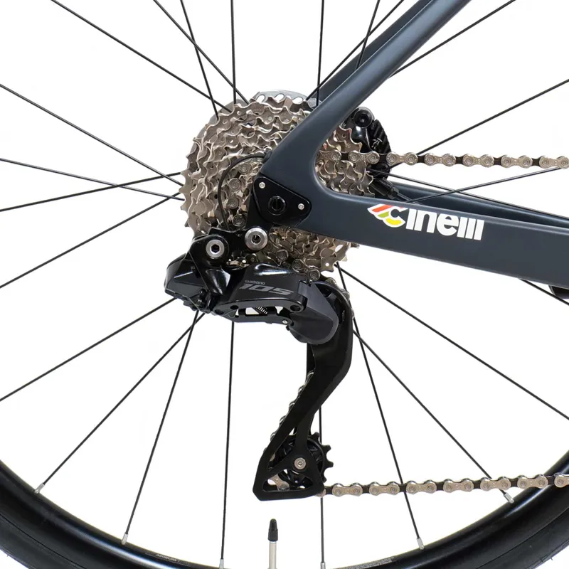 Cinelli Pressure ADR 105 Di2 Magene Powermeter Road Bike 2027 in Double Grey-7