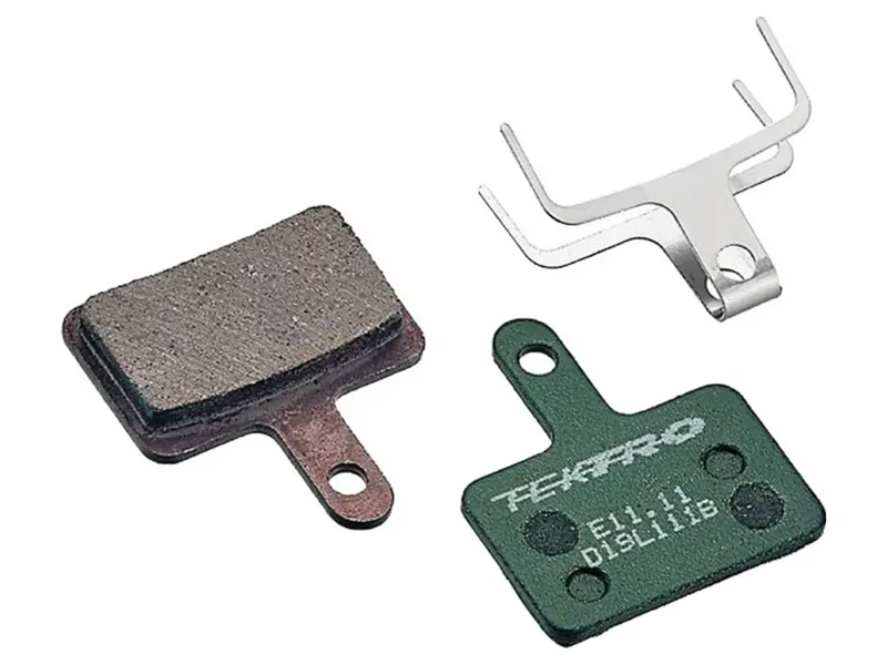 Tektro Disc Brake Pads 2-Pot E11.11 5mm in Green