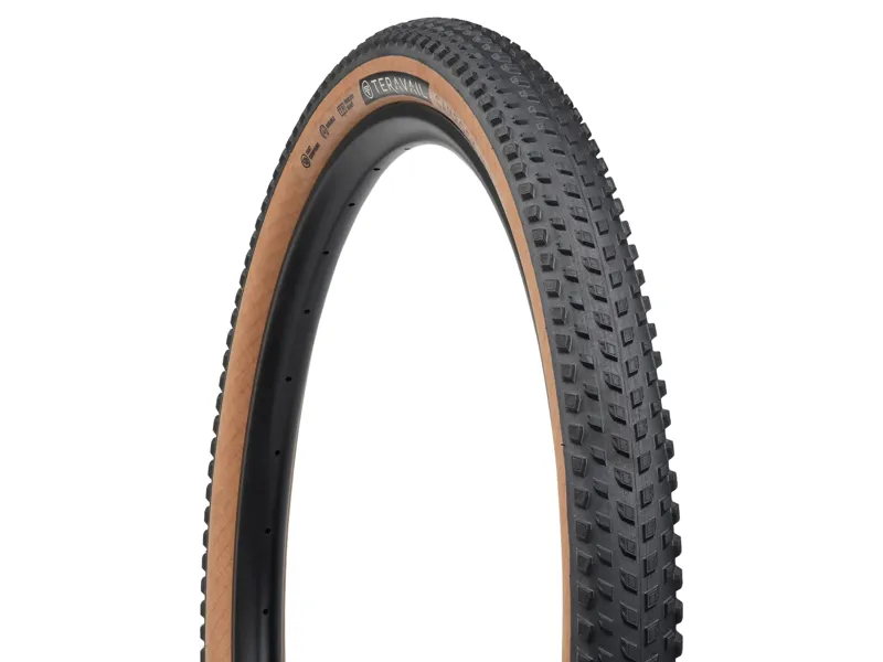 Teravail Camrock 29 inch Durable Tubeless Ready Folding Bead 60Tpi Tire Black/Tan