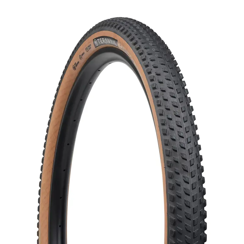 Balfes Bikes Teravail Camrock 29 inch Durable Tubeless Ready Folding Bead 60Tpi Tire Black/Tan | Free postage over £30, £10 off first order, price match & 0% finance.