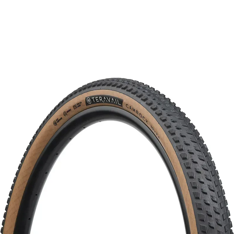 Teravail Camrock 29 inch Light/Supple Tubeless Ready Folding Tire in Beige-1