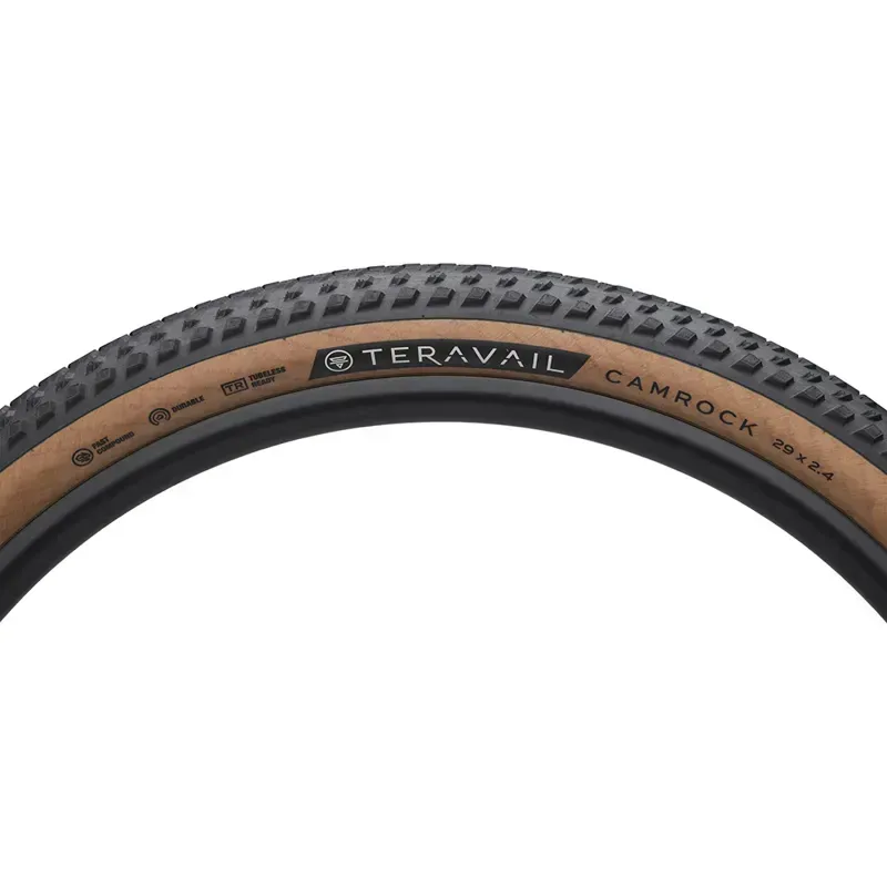 Teravail Camrock 29 inch Light/Supple Tubeless Ready Folding Tire in Beige-3