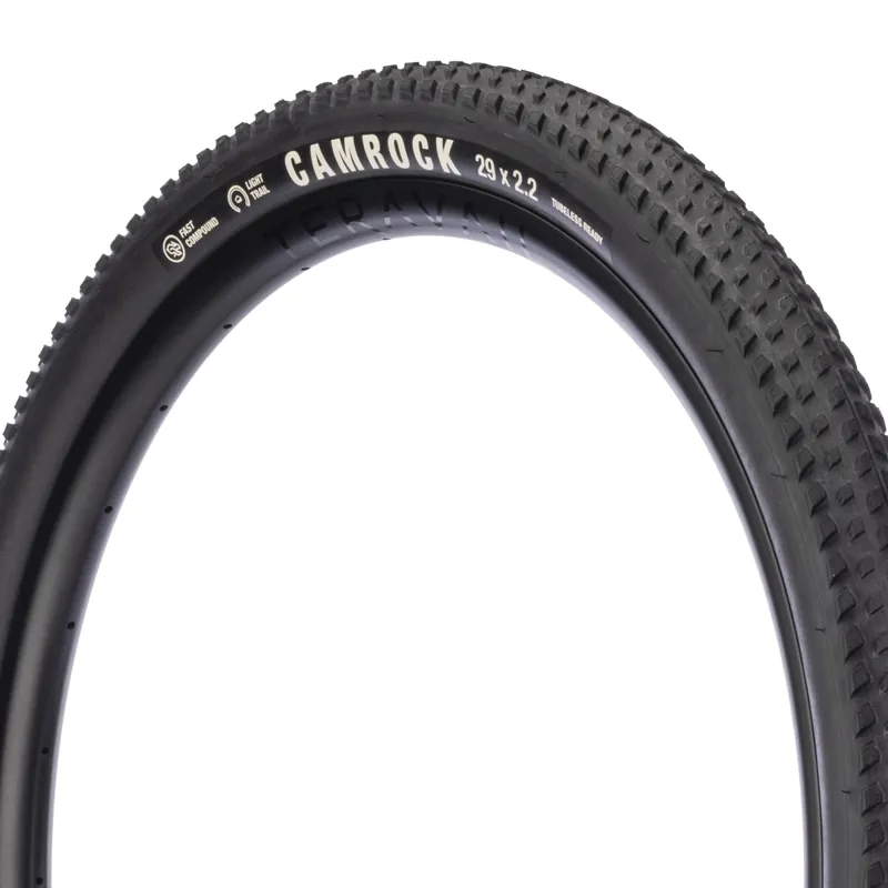 Teravail Camrock 29 inch Light/Supple Tubeless Ready Folding Tire in Black-2