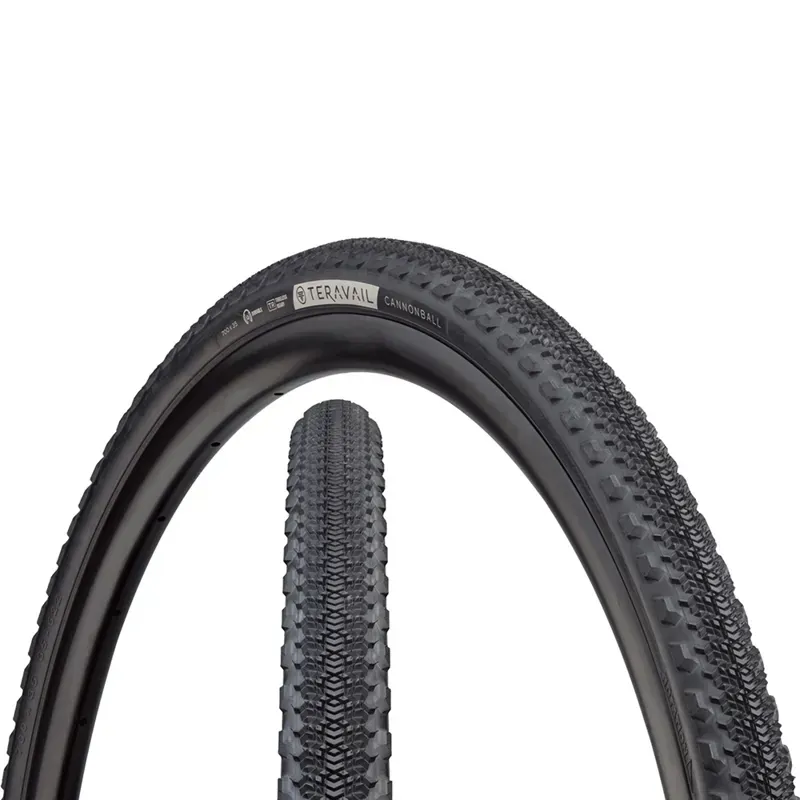 Teravail Cannonball 650b Tubeless Ready Folding Gravel/Race Light and Supple Fast Compound 60Tpi Casing in Black-1