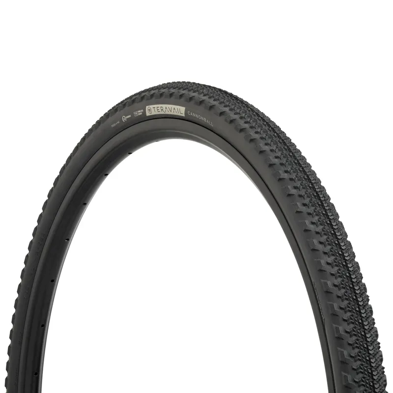 Teravail Cannonball 650b Tubeless Ready Folding Gravel/Race Durable Fast Compound 60Tpi Casing in Black-1